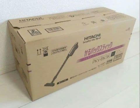 【新品・未開封】日立　掃除機（スティック・紙パック式） PKV-BK3K V