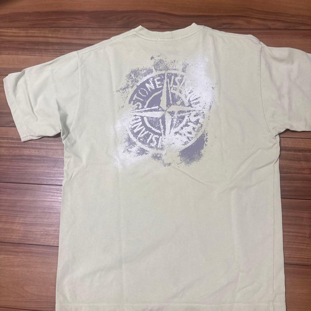 STONE  クルーネック Tシャツ クリーム色