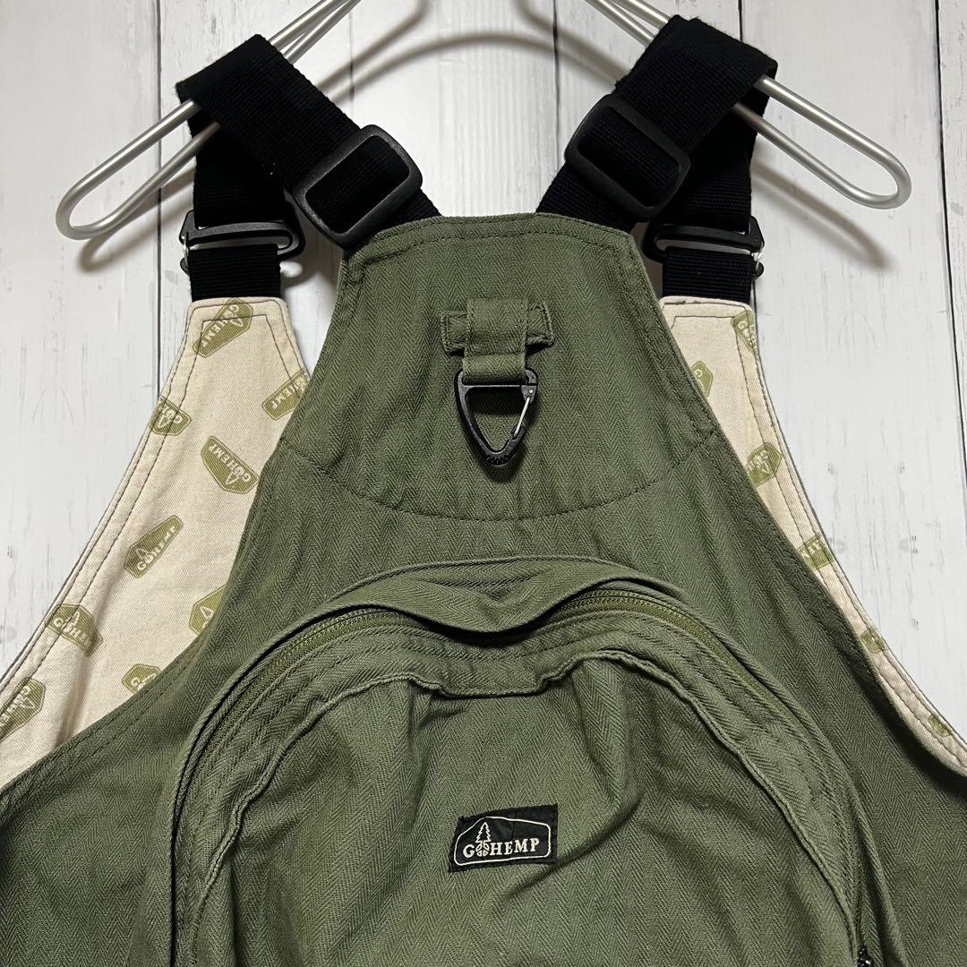GOHEMP FIRE RIDGE VEST OLIVE DRAB サイズM