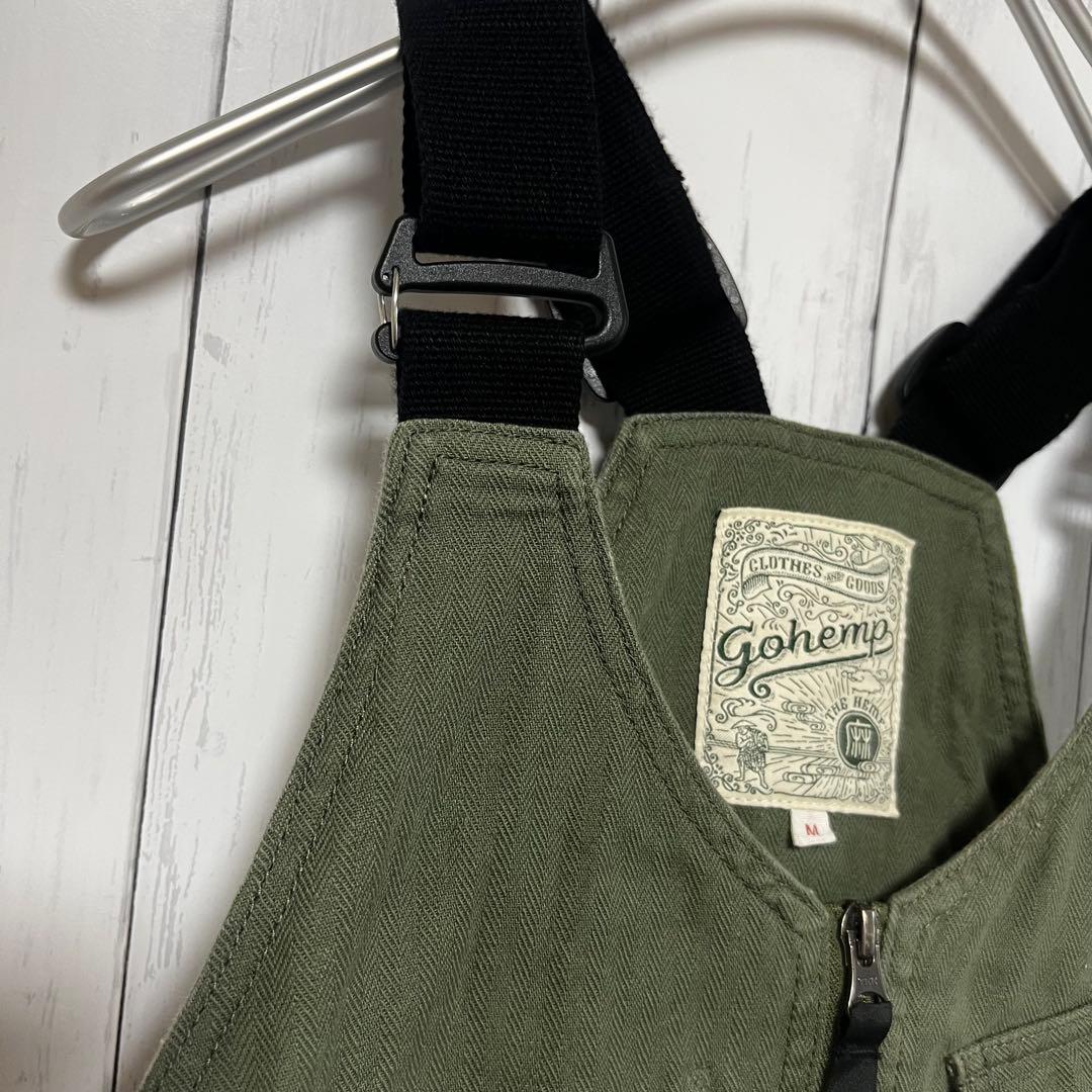 GOHEMP FIRE RIDGE VEST OLIVE DRAB サイズM