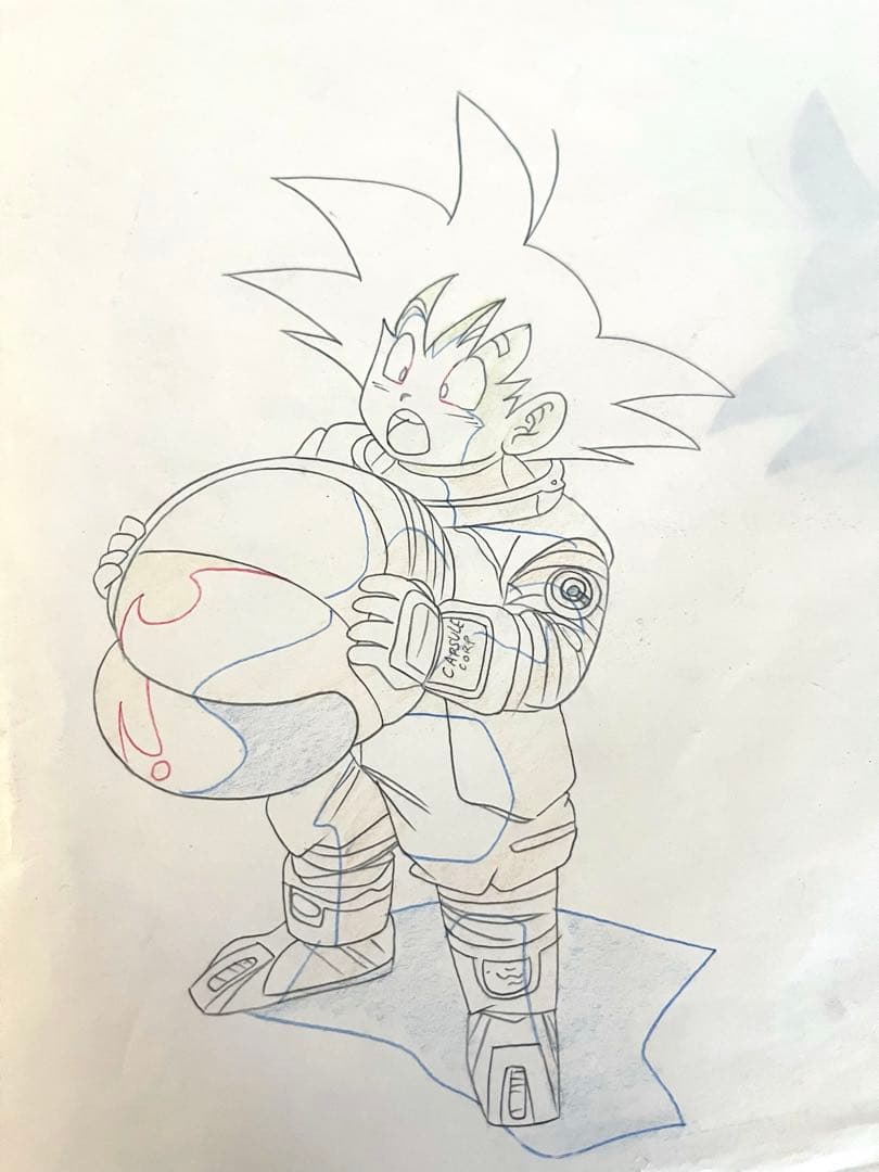 セル画　ドラゴンボール 孫悟空