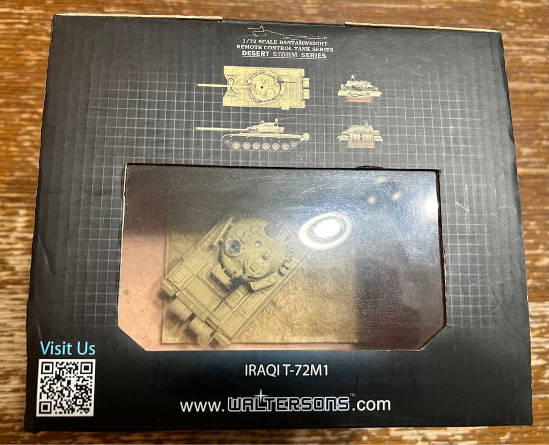 WALTERSONS 1/72 イラク T-72M1 リモコンタンク