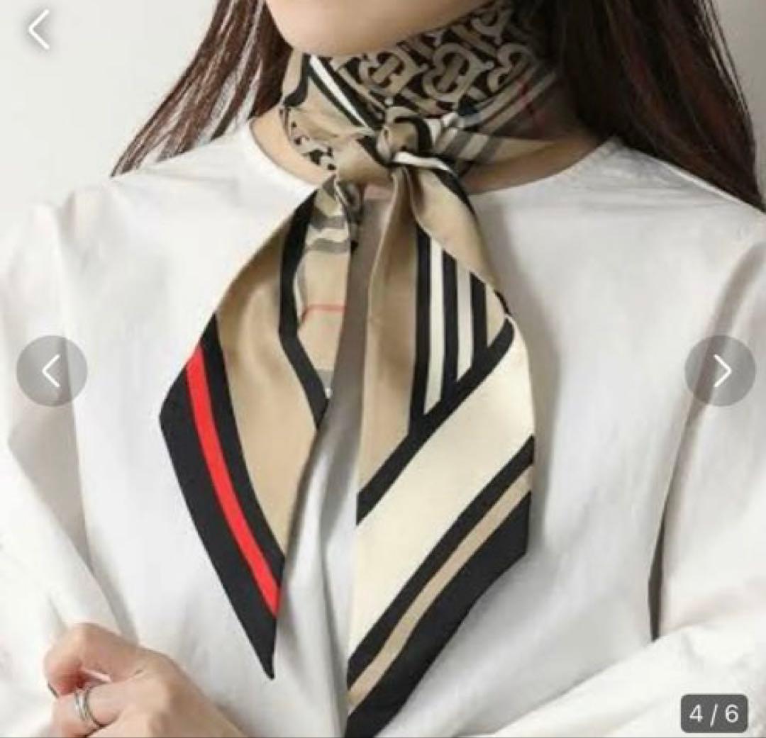 BURBERRY バーバリー スキニースカーフ　ショール