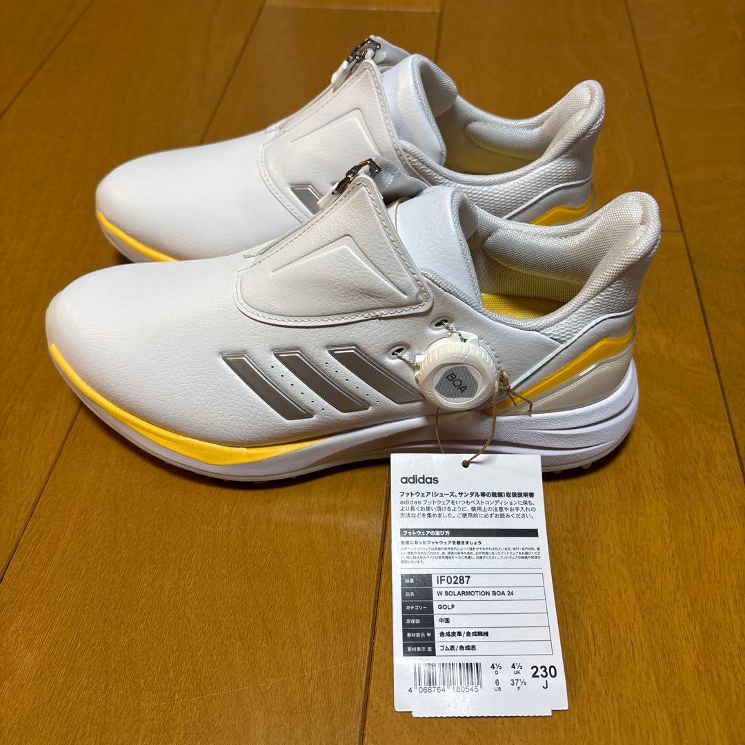 ⭐️お値下げしました‼︎adidas J230ゴルフシューズレディースSM BOA2