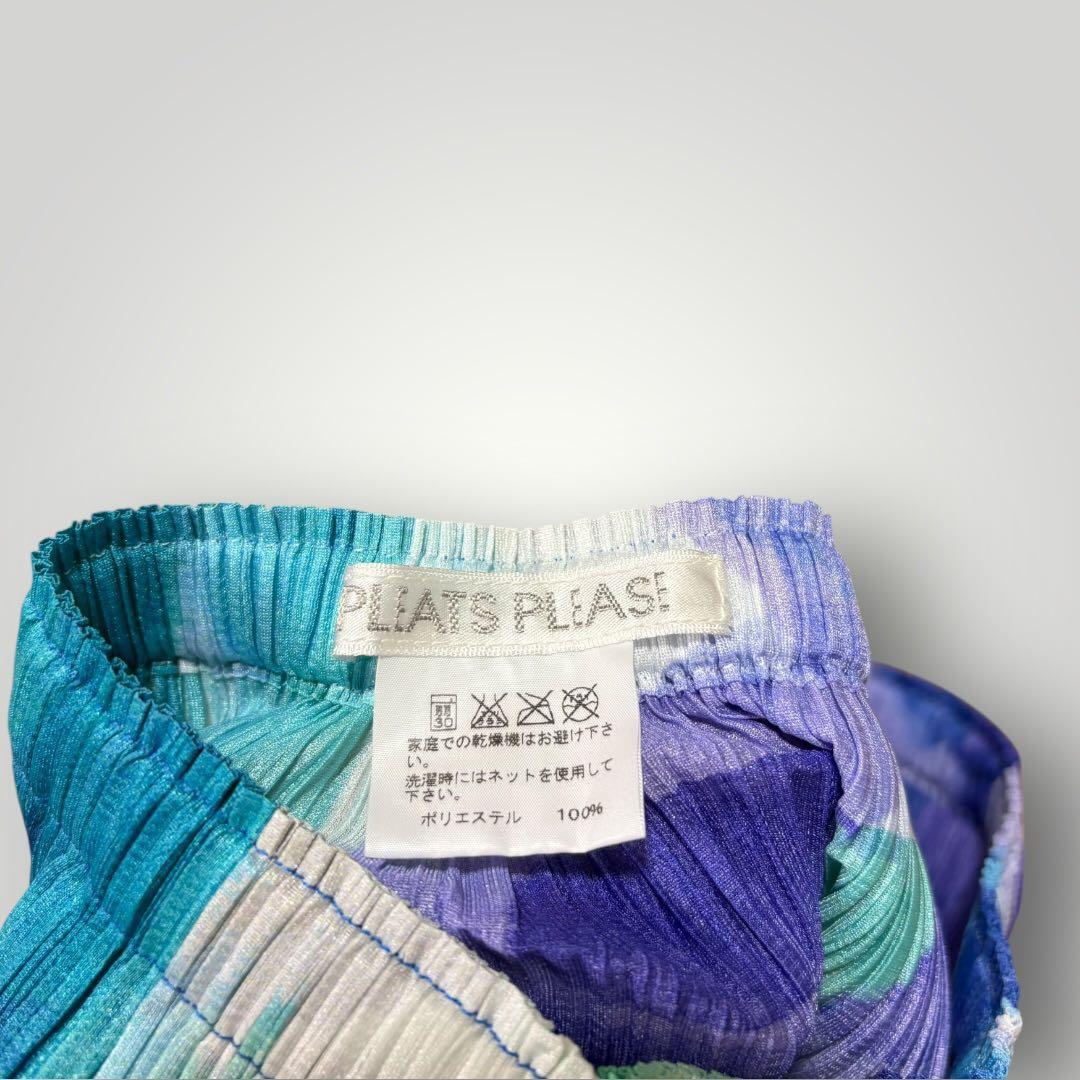 極美　PLEATS PLEASE ISSEY MIYAKE スカート　伸縮