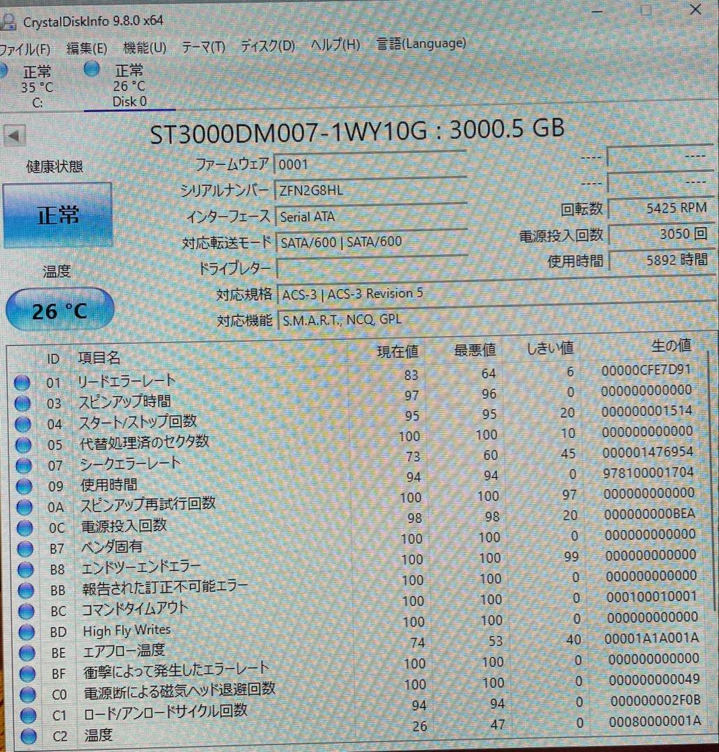 3.5インチHDD 2TB & 3TBセット