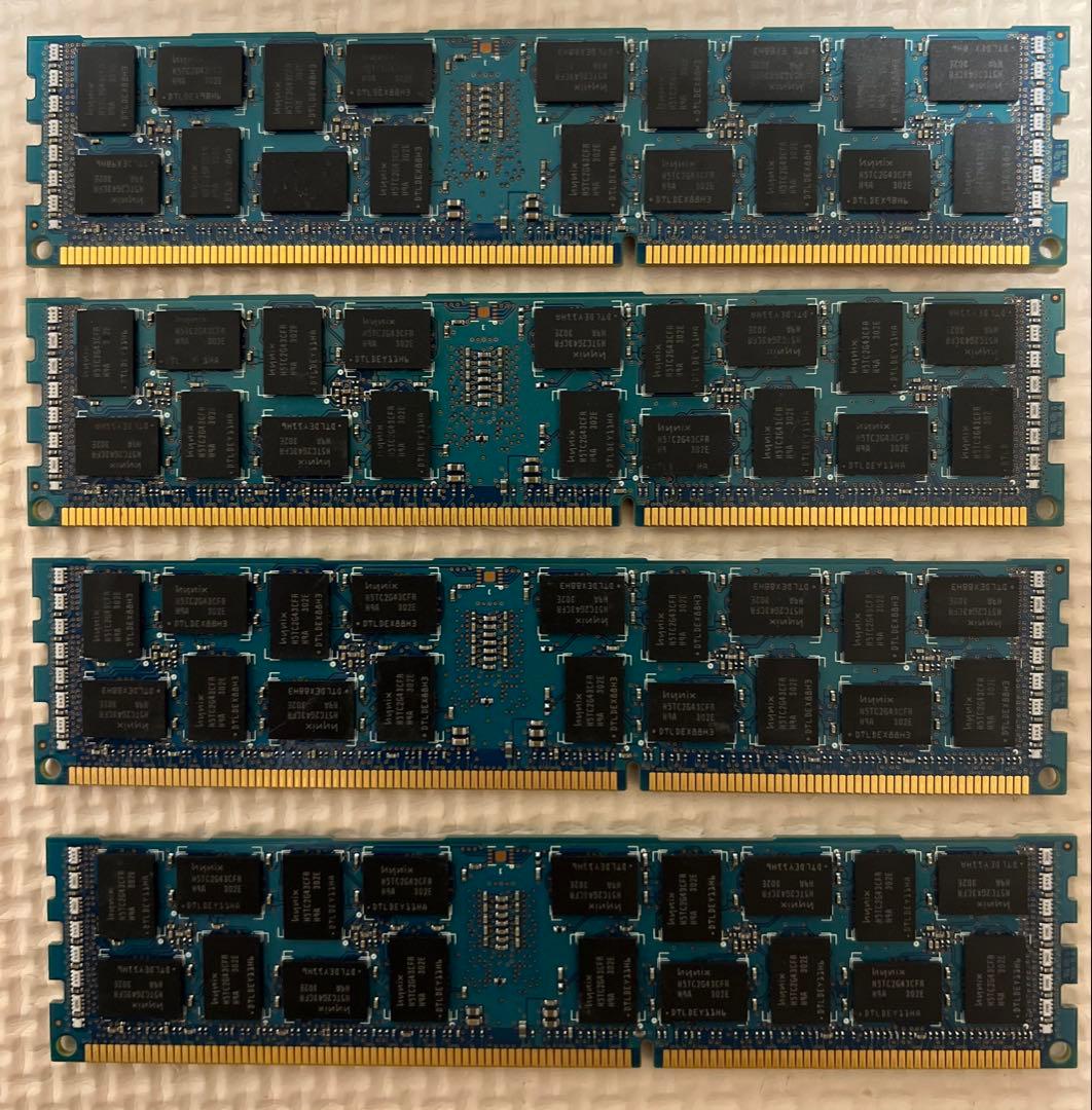 Hynix 8GB DDR3 PC3-10600 ECC メモリー