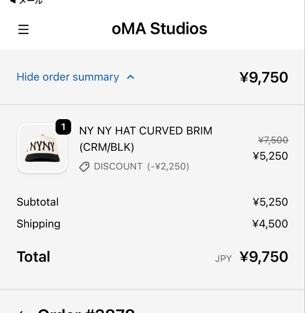 OMA Studios ベースボールキャップ