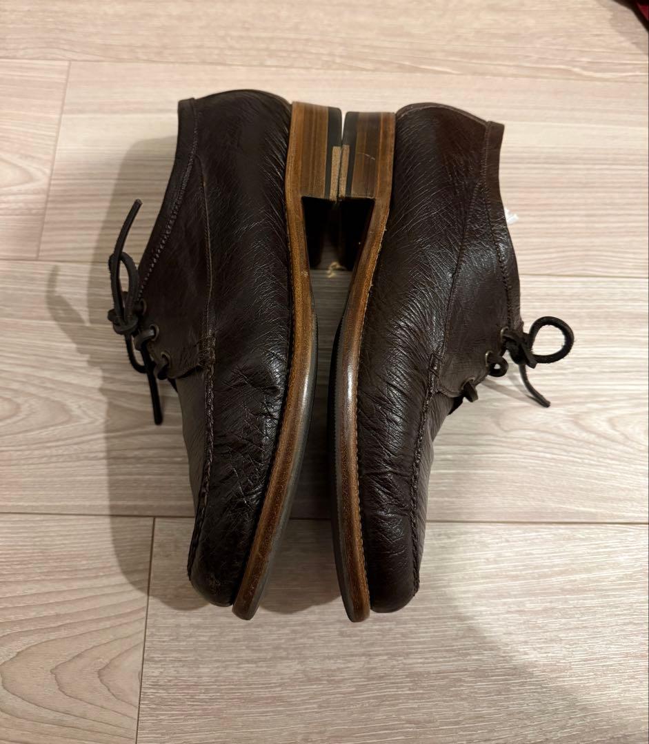 サイズ41 レユッカス レショップ オーストリッチ モカシン
