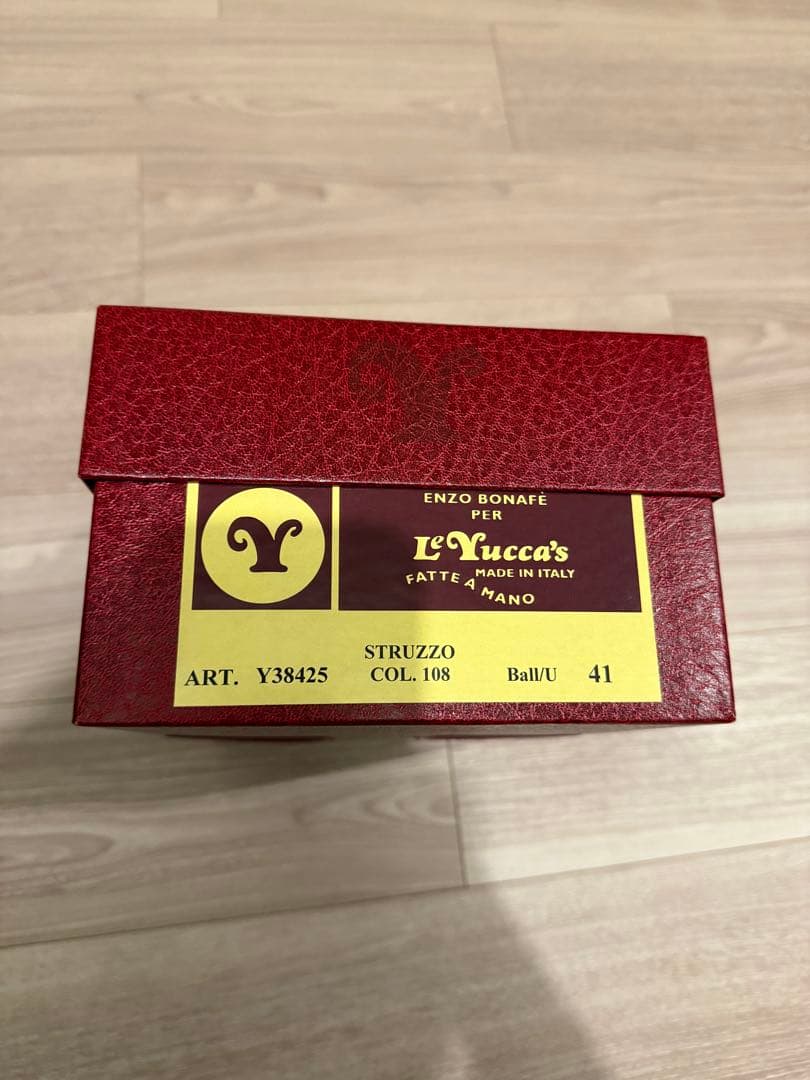 サイズ41 レユッカス レショップ オーストリッチ モカシン