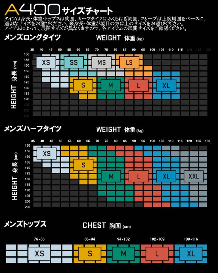 スキンズ コンプレッションタイツ MS ブラック