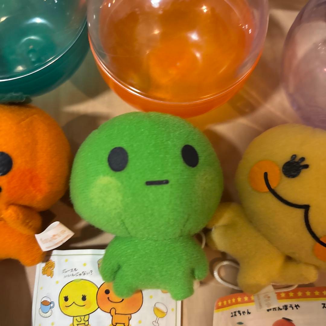 みかんぼうや　当時　ガチャガチャ　 ストラップ　ぬいぐるみマスコット