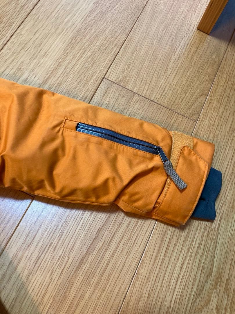Patagonia 上下スノーウエアXS 120オレンジ&迷彩