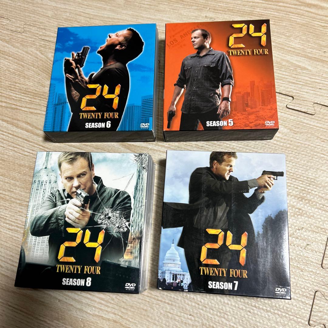 DVD 全巻セット+1 24-TWENTY FOUR- シーズン1〜8、劇場版