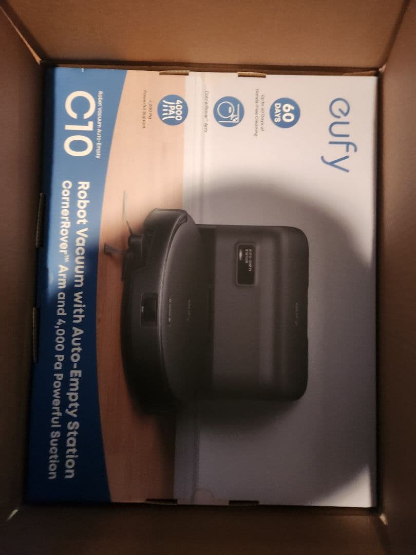 【未開封】Eufy Robot Vacuum Auto-Empty C10 本体