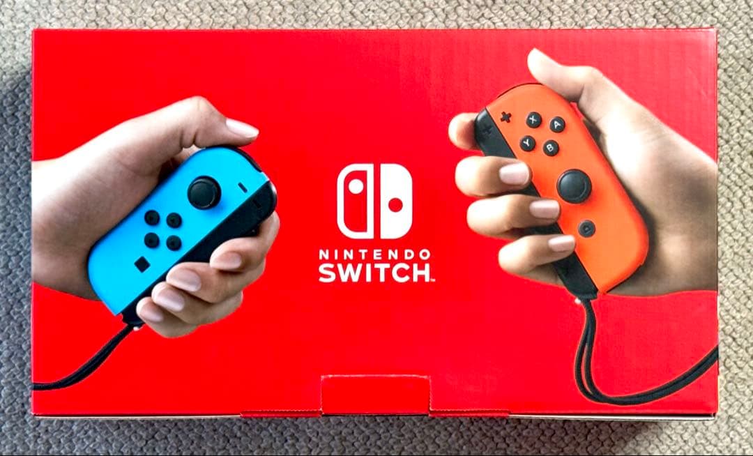 [美品] Nintendo Switch ネオンブルー・レッド ケース他おまけ付