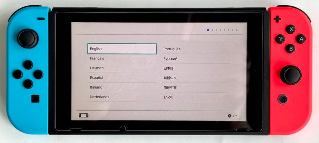 [美品] Nintendo Switch ネオンブルー・レッド ケース他おまけ付