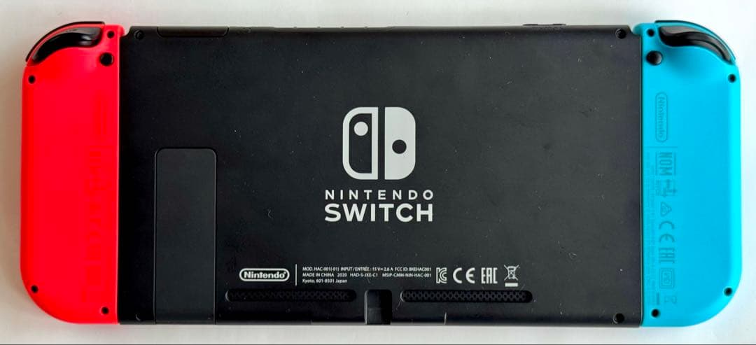 [美品] Nintendo Switch ネオンブルー・レッド ケース他おまけ付