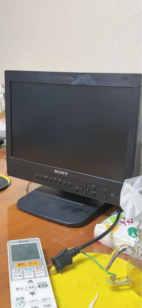 SONY 14型 液晶モニター　LMD-1530W　業務用　訳あり　中古品