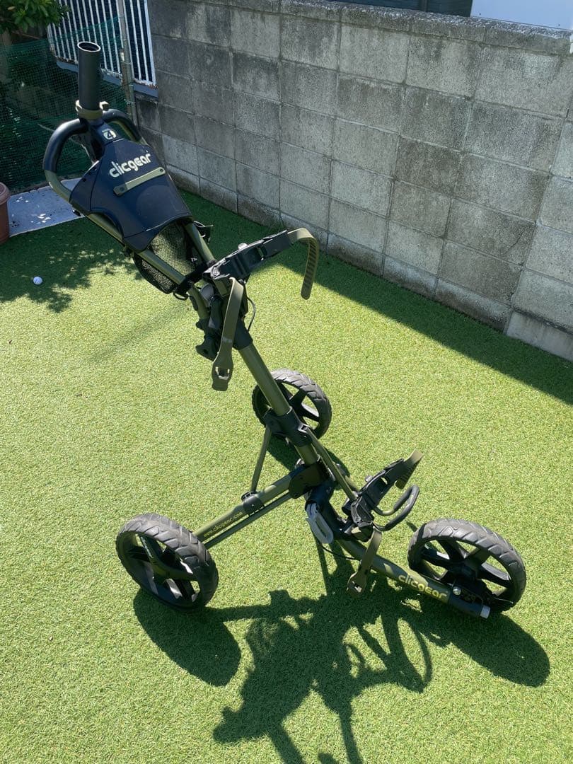 ゴルフ手引きカート、ゴルフバギー、クリックギア