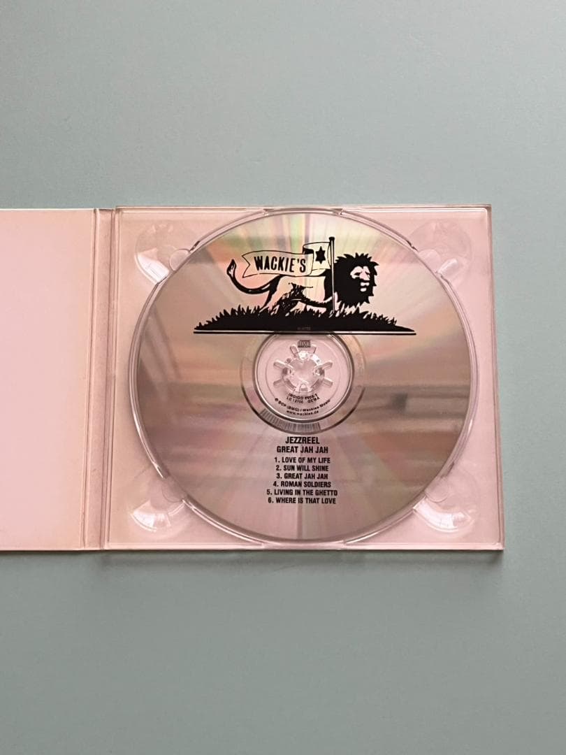 【レアCD】Wackies初期名盤Jezzreel「Great Jah Jah」
