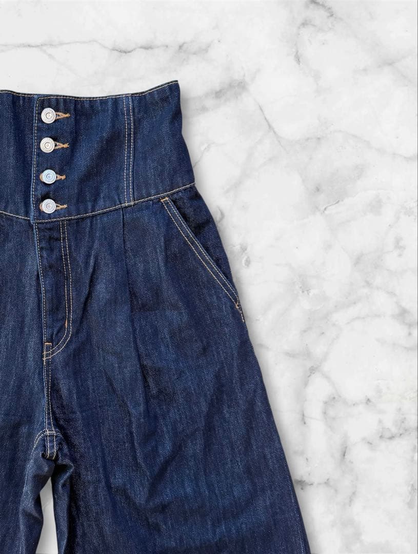 MOUSSY♡CORSET DESIGN バギーデニム