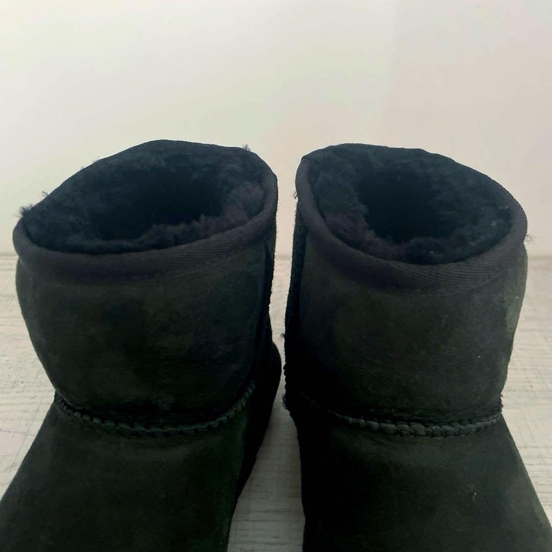 ♦UGG ♦アグ クラシックミニⅡ /ムートンブーツ /BLACK 24cm