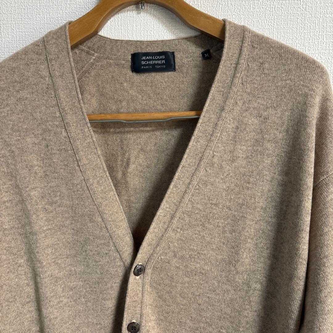 未使用JEAN-LOUIS SCHERRER カシミヤ100%カーディガン