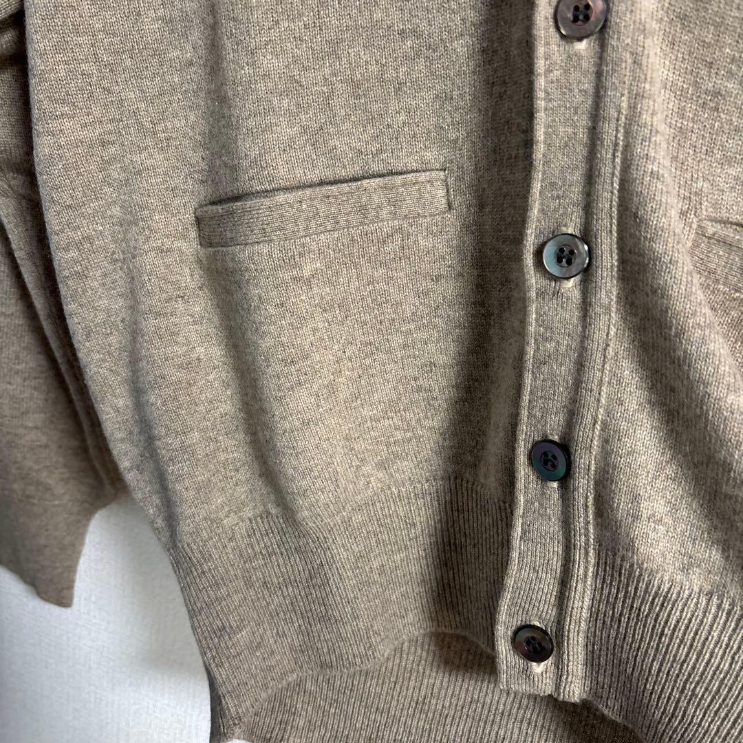未使用JEAN-LOUIS SCHERRER カシミヤ100%カーディガン