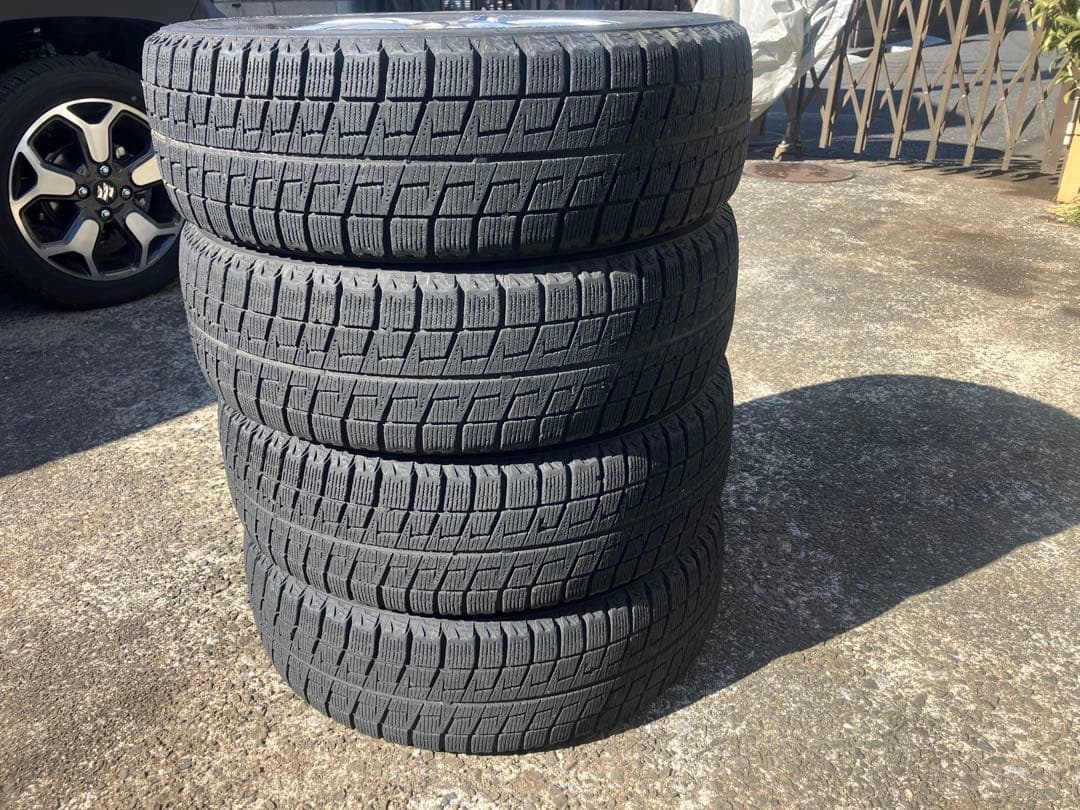 ブリザック REVO スタッドレスタイヤ 165/65R14 79Q ホイール付