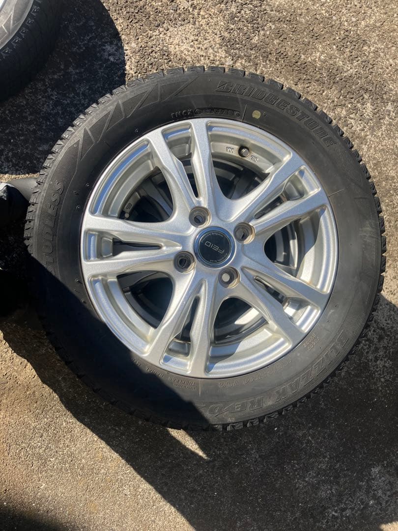ブリザック REVO スタッドレスタイヤ 165/65R14 79Q ホイール付