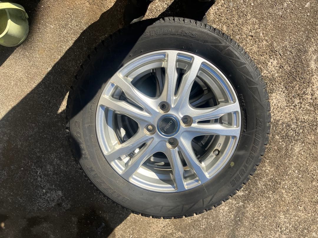 ブリザック REVO スタッドレスタイヤ 165/65R14 79Q ホイール付