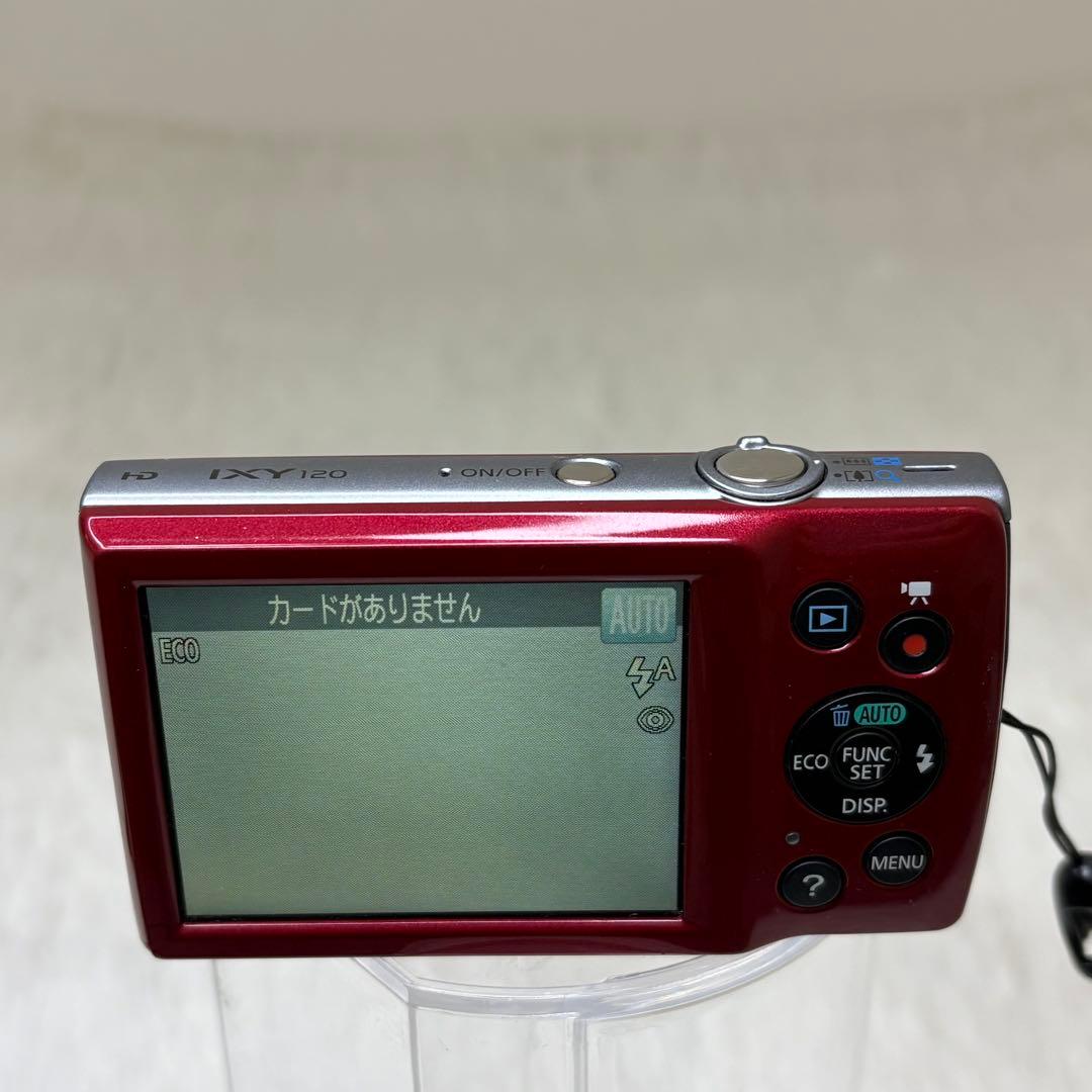 Canon カメラ　IXY 120 PC2048 充電器　赤 コンデジ　動作品