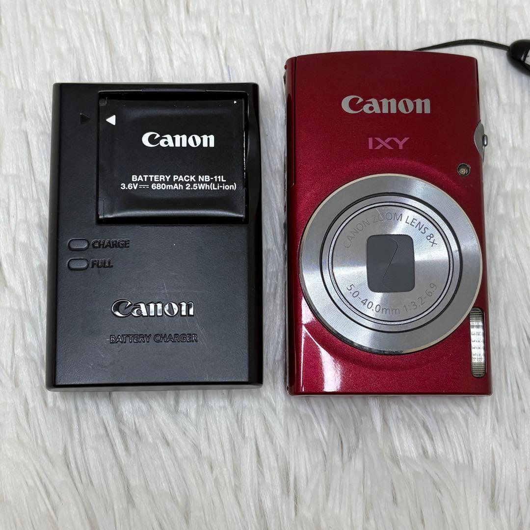 Canon カメラ　IXY 120 PC2048 充電器　赤 コンデジ　動作品