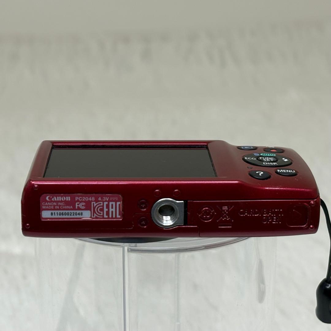 Canon カメラ　IXY 120 PC2048 充電器　赤 コンデジ　動作品