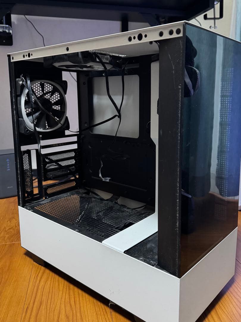 NZXT H5 Elite ホワイト ガラス