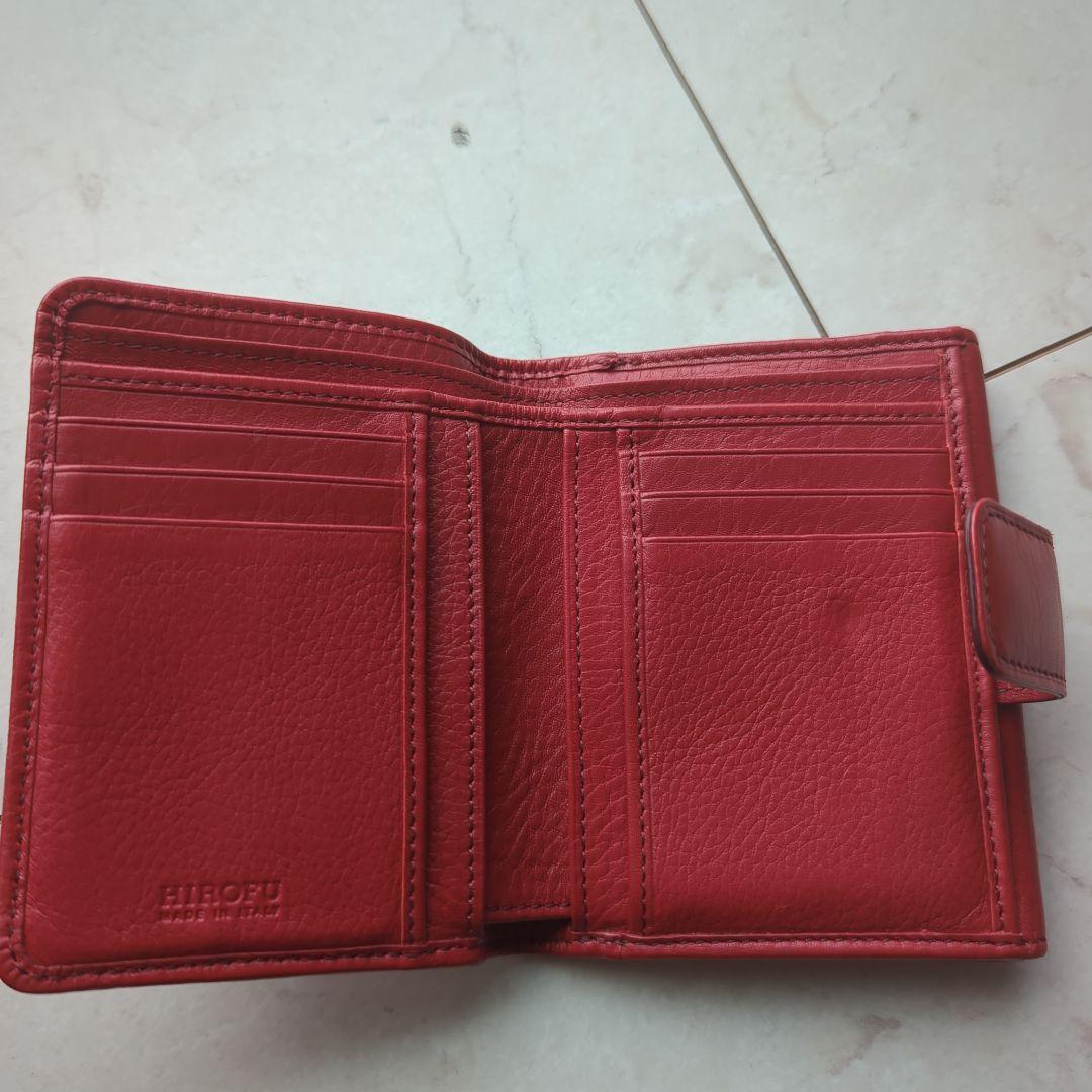 美品　ヒロフ2つ折り財布