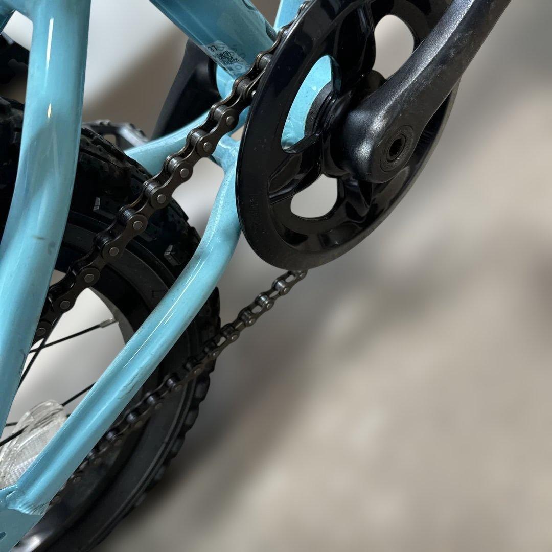 ヨツバサイクル 14インチ　ラムネブルー