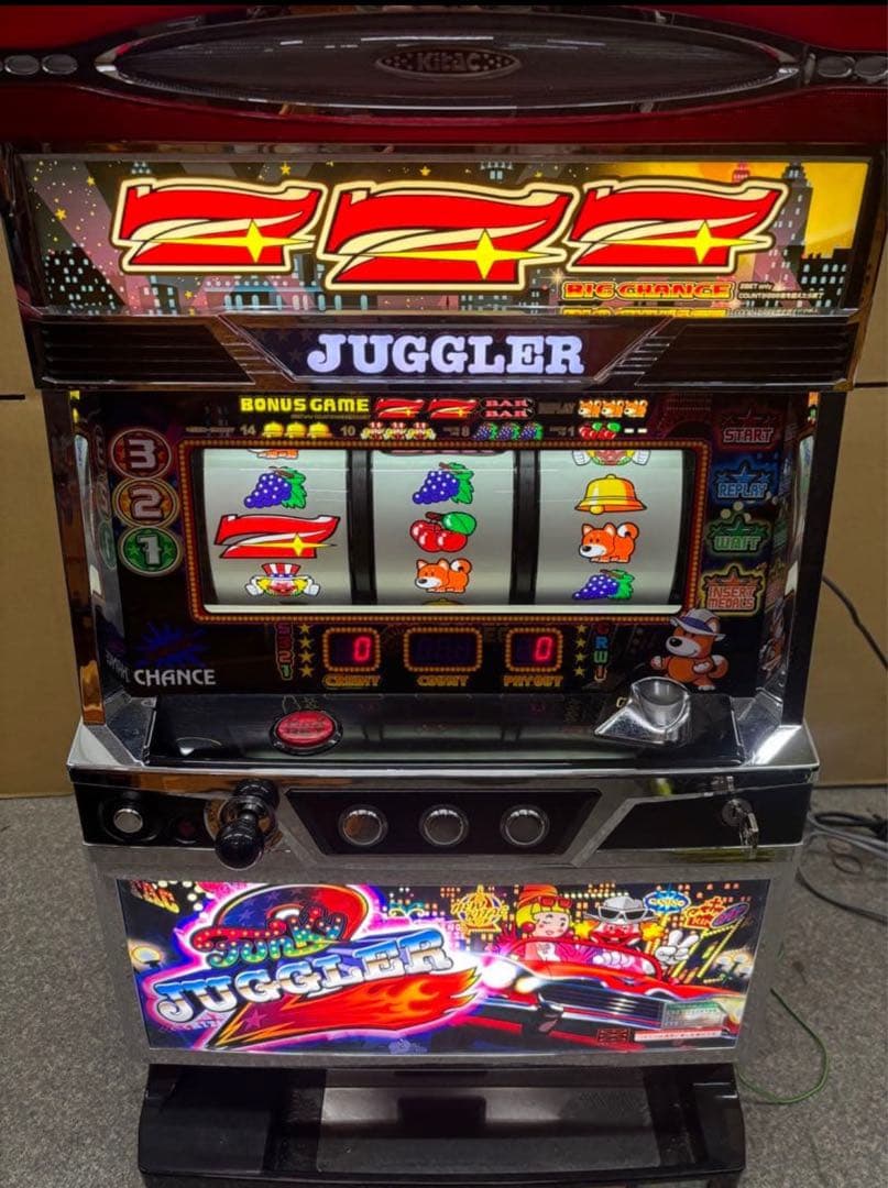 6号機 ファンキージャグラー2 実機 家庭用フルセット