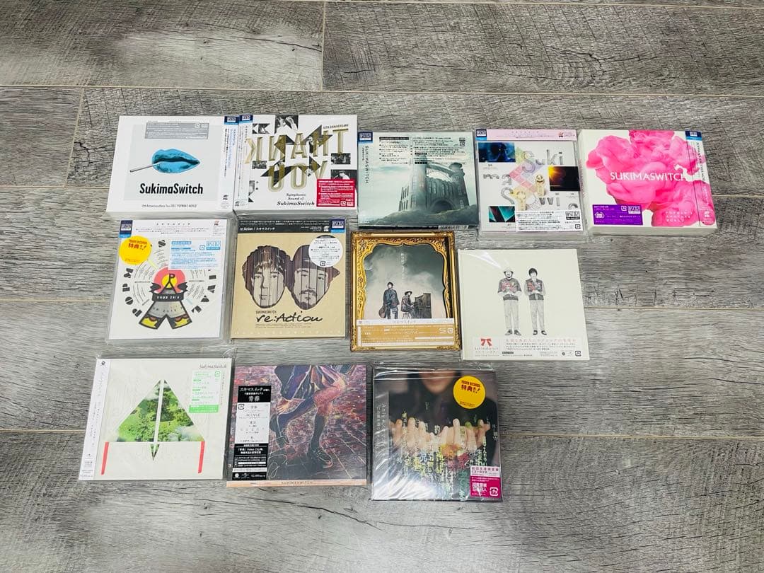 スキマスイッチCD DVD73枚＋限定グッズセット