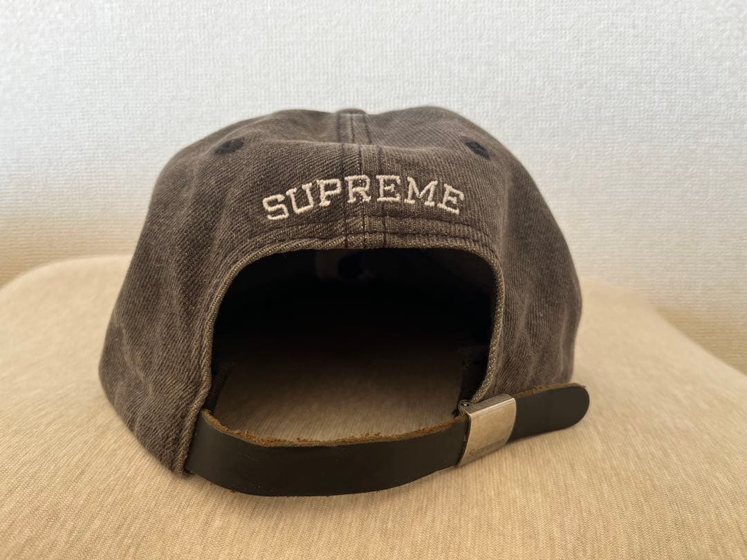 【！大幅値下げ！】Supreme Sロゴ 刺繍 キャップ アジャスター