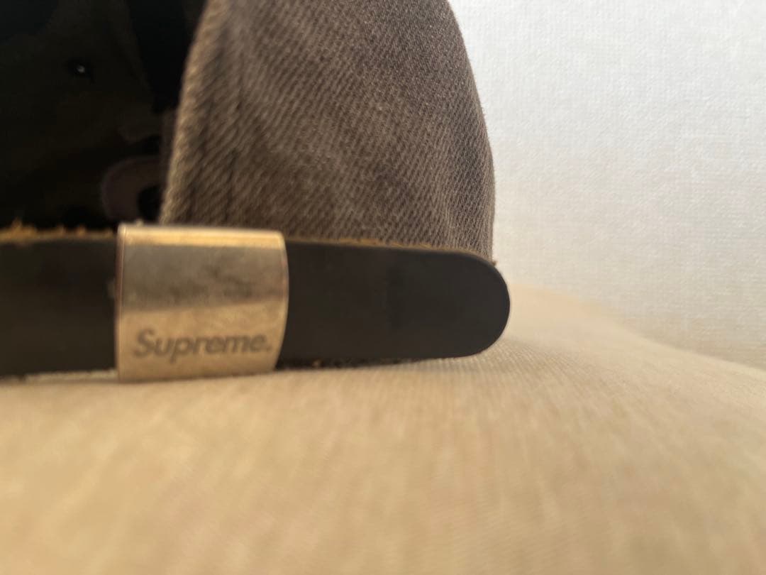 【！大幅値下げ！】Supreme Sロゴ 刺繍 キャップ アジャスター