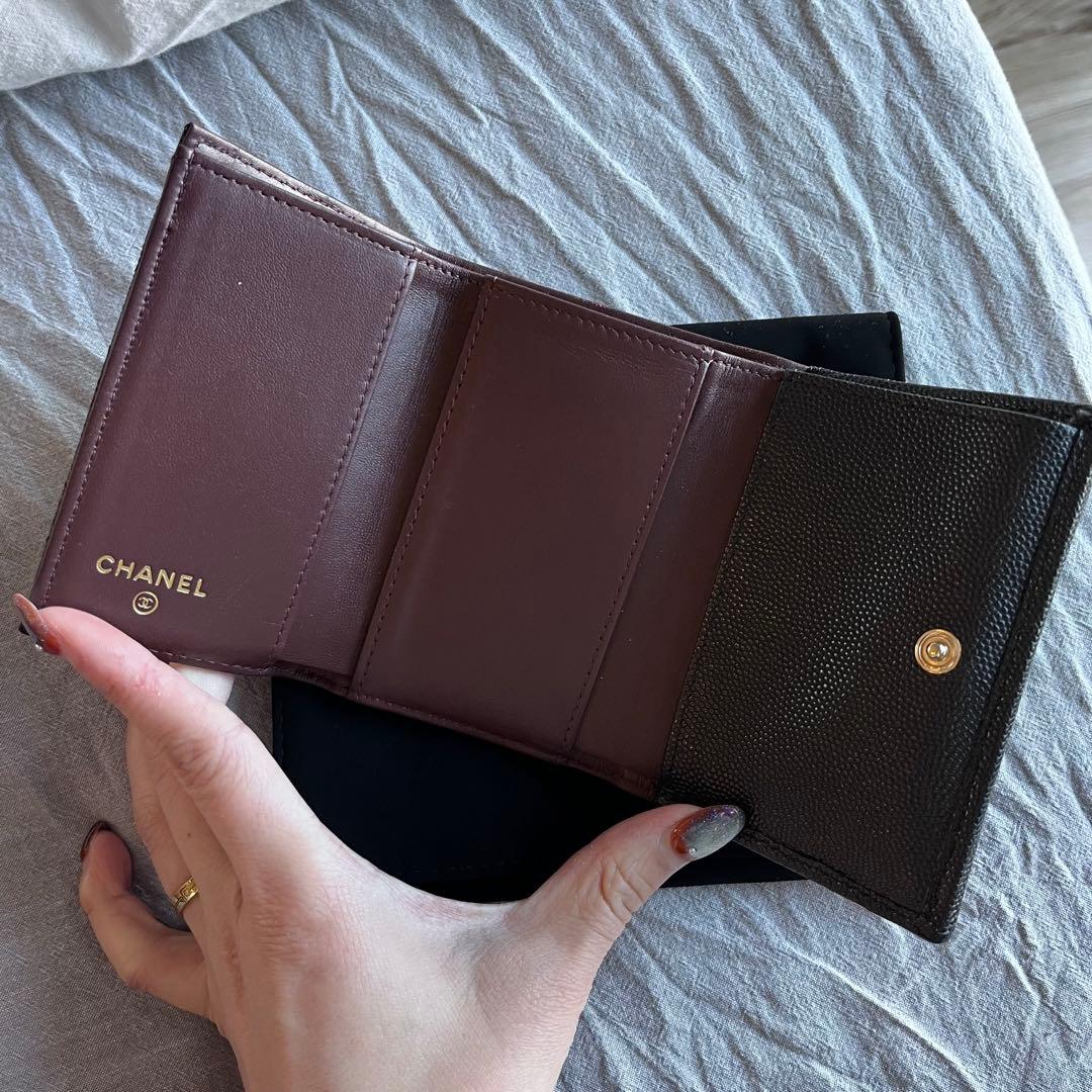 【ゆみちゃわん様】CHANEL クラシックスモールフラップウォレット