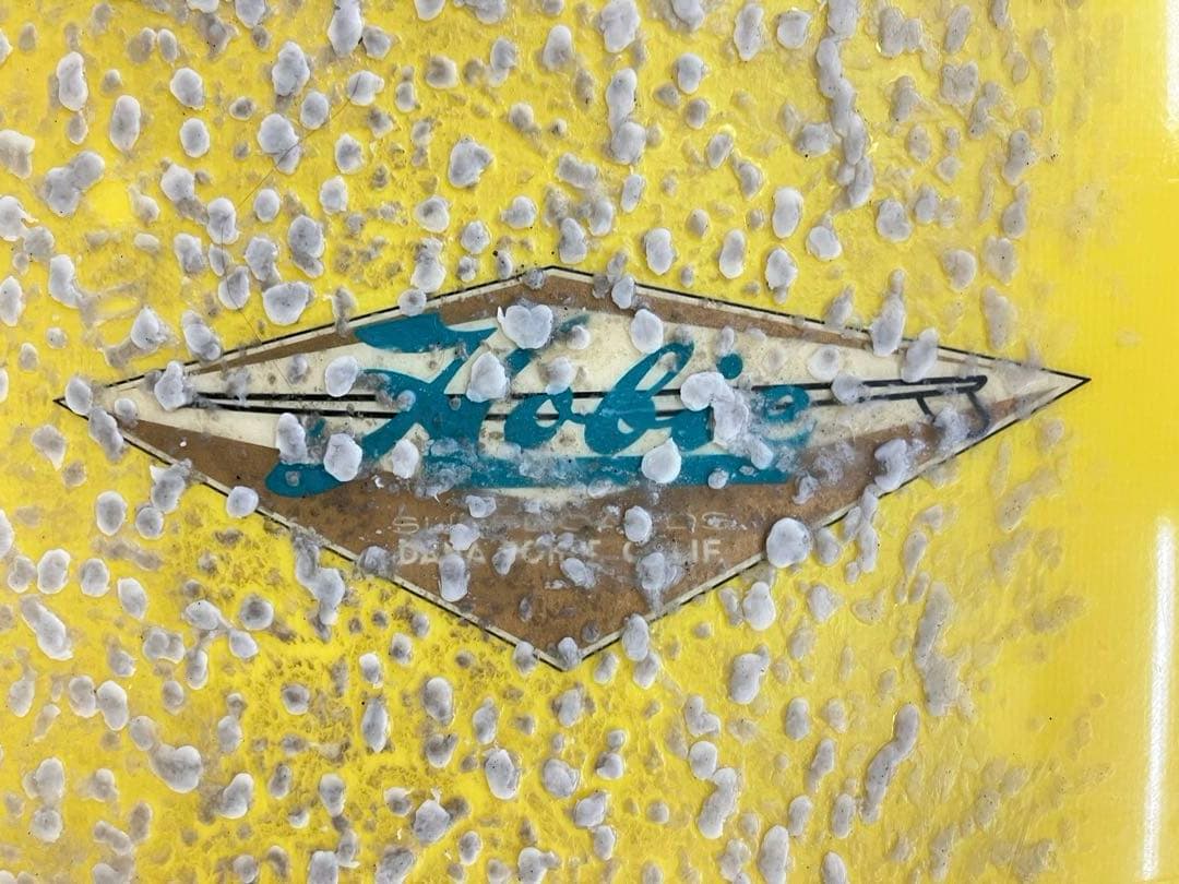 【KOZY】HOBIE SURFBOARDS サーフボード イエロー