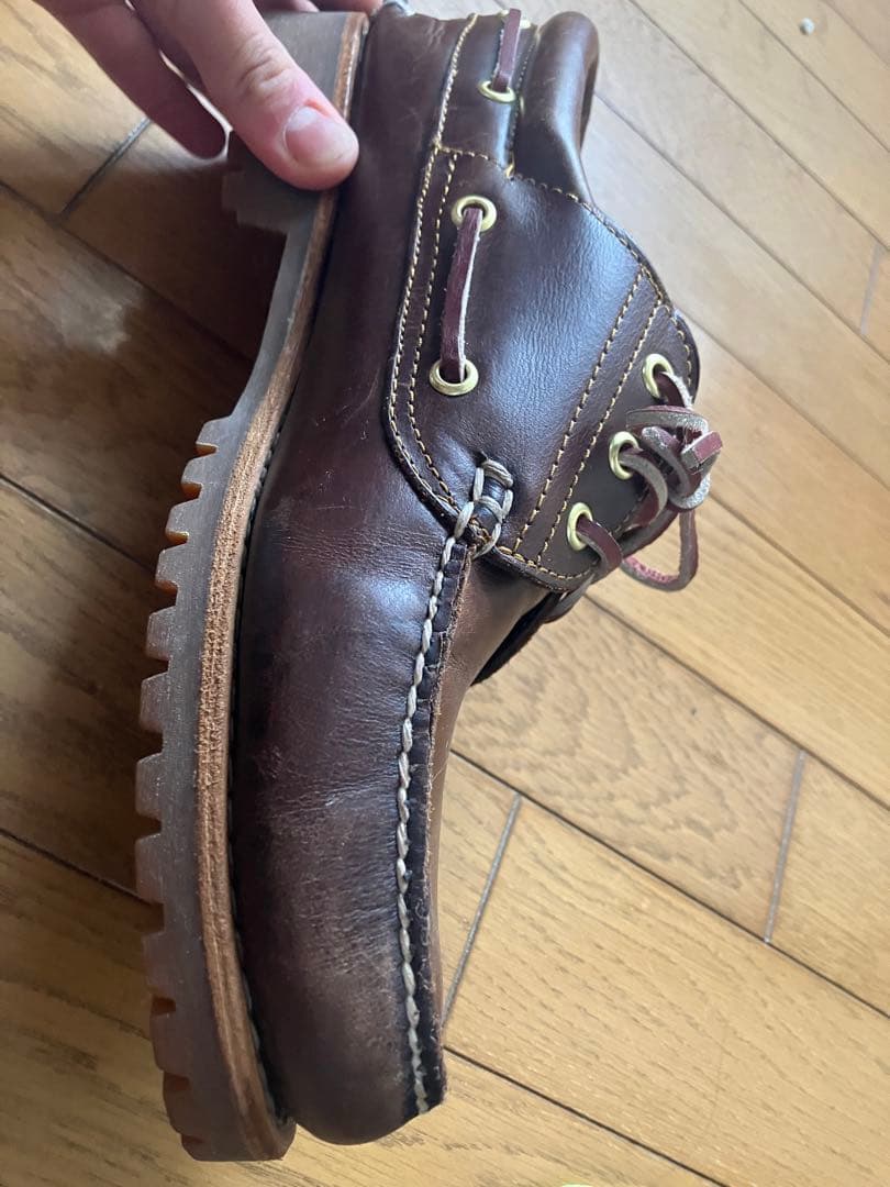Timberland 3eye デッキシューズ ブラウン 茶色