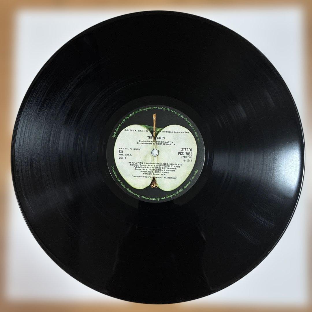 ビートルズ 名盤 レコード ホワイトアルバム UKオリジナル盤