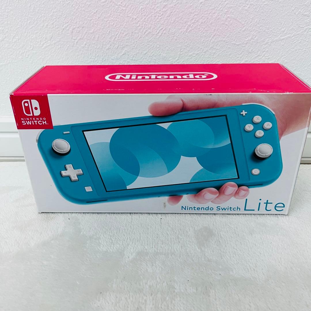 Nintendo Switch Lite ターコイズ　箱付き