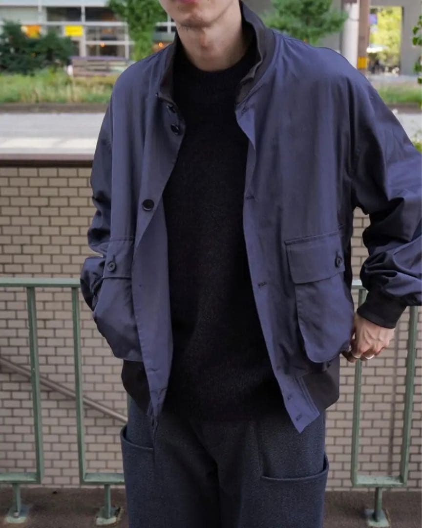 ジャケット・アウター YOKE 25AW Silk Nylon Driving Blouson 3