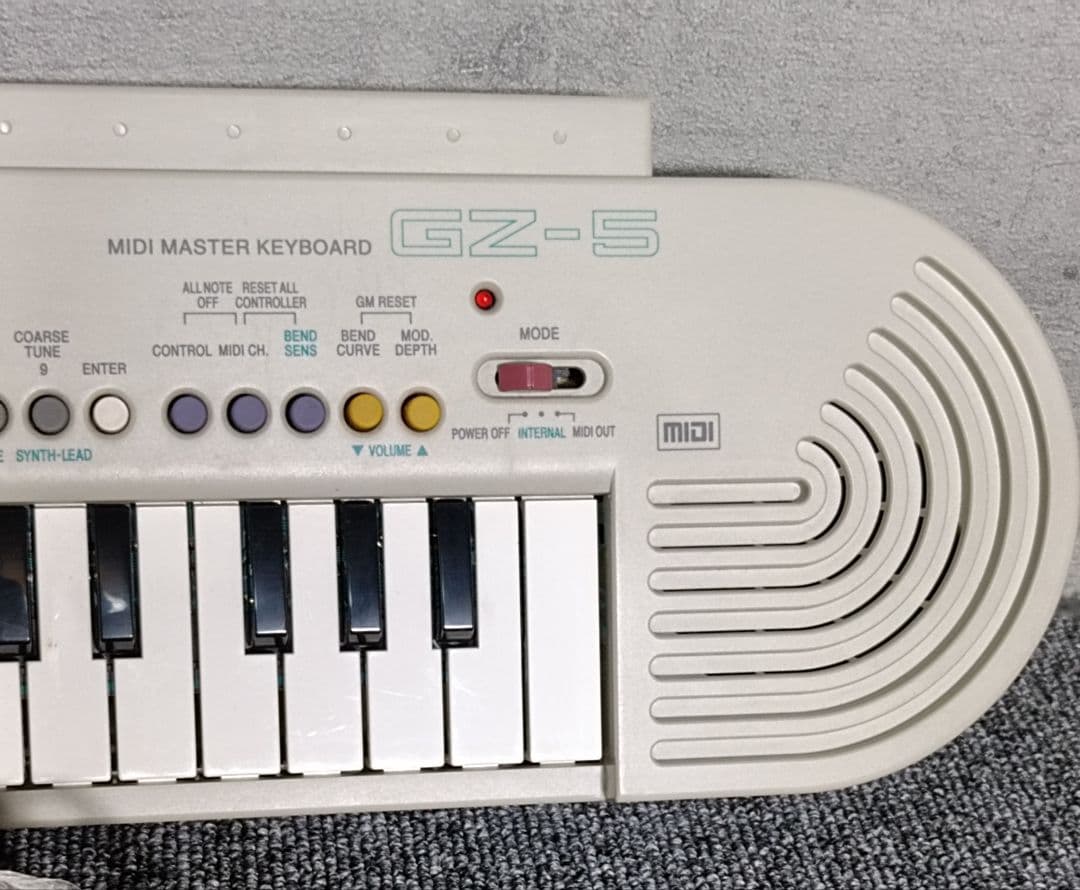 CASIO MIDIマスターキーボードGZ-5 可動確認済み品