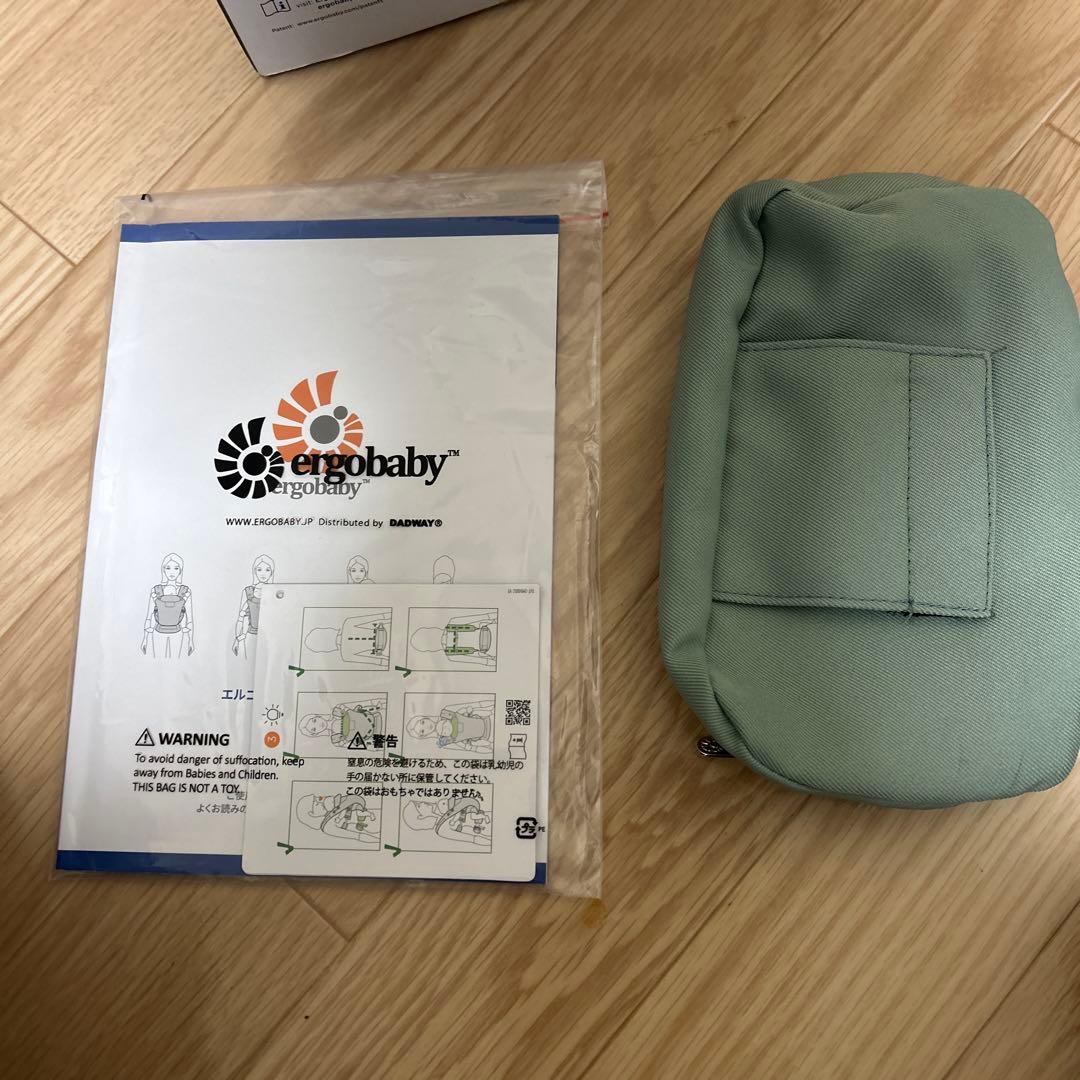 Ergobaby OMNI Breeze sage green 付属品完品
